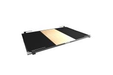 Помост тяжелоатлетический комбинированный 200х300х4см DHZ фанера, резина