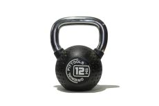 Гиря с хромированной ручкой, полиуретановая 12 кг Original Fit.Tools FT-KB-CPU-12