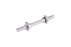 Гриф гантельный Star Fit Core 35 см, d25мм, металлический, хромированный BB-107