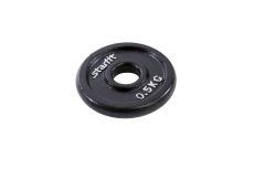 Диск чугунный 0,5 кг Star Fit d26 мм BB-204 черный