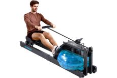 Гребной тренажер DFC 6204B RUNOW Black Wood