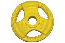 Диск обрезиненный Profi-Fit цветной 3 Handle D26 0,5кг